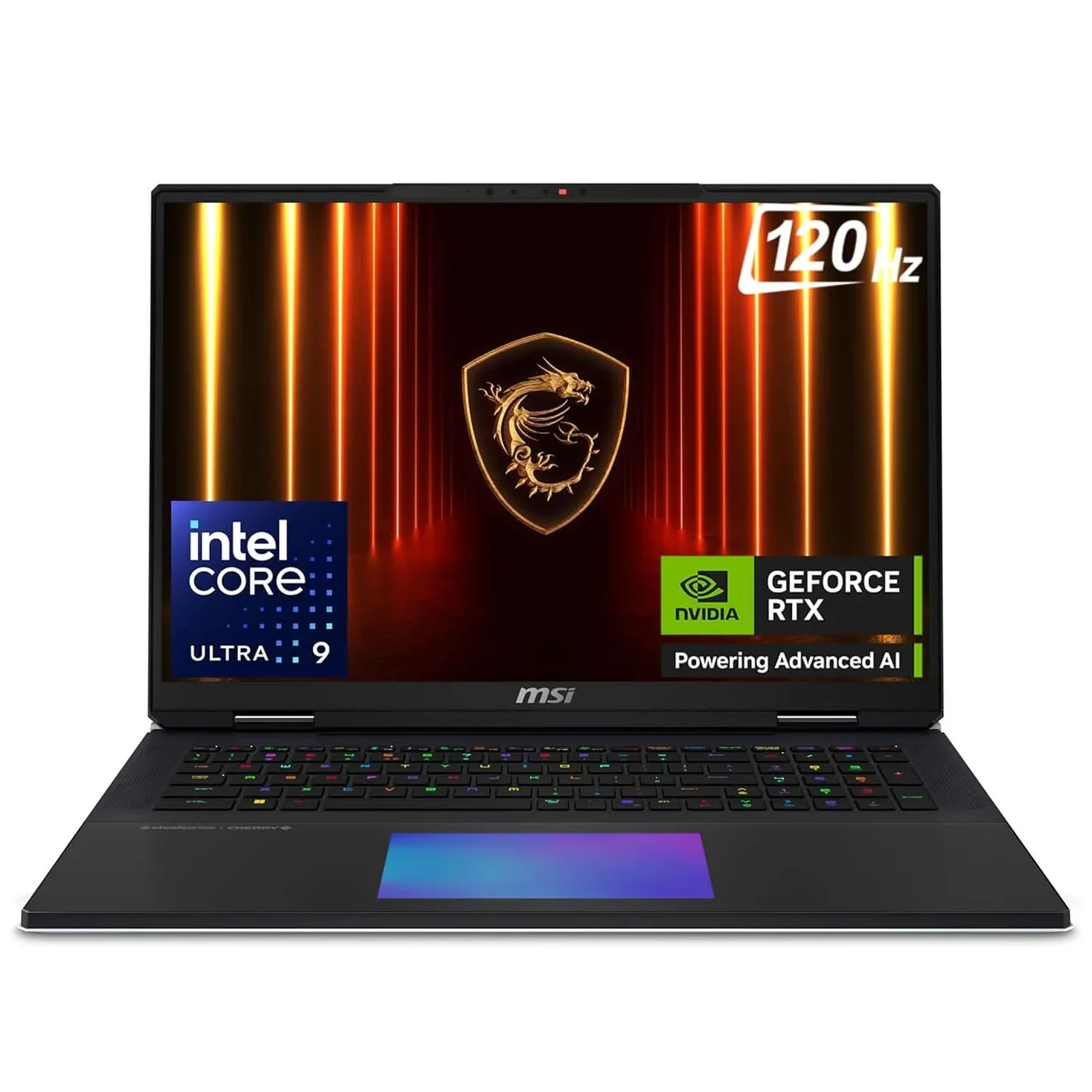 MSI Titan 18 HX AI Gaming Laptop Intel Core Ultra 9 285HX Processor, NVIDIA GeForce RTX 5090, 32x2GB, 2TB SSD, 18" UHD+, 18 HX AIA2XWJG-486IN