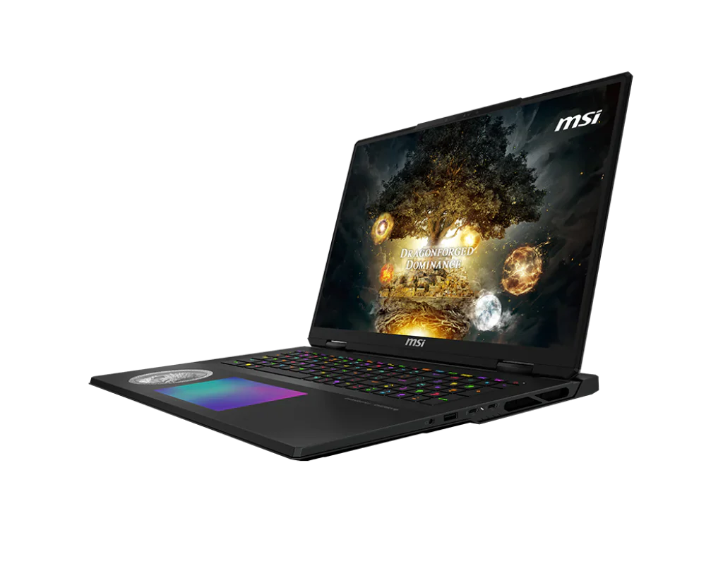 MSI Titan 18 HX Dragon Edition Norse Myth Gaming Laptop Intel Core Ultra 9 285HX Processor, NVIDIA GeForce RTX 5090, 48x2GB, 2TB SSD, 18" UHD+, 18 HX Dragon Edition Norse Myth A2XWJG-254IN - Image 2