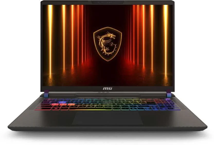 MSI Vector 16 HX AI Gaming Laptop Intel Core Ultra 9-275HX Processor, RTX 5080, 16x2GB, 1TB SSD, 16" QHD+, 16 HX AI A2XWIG-226IN