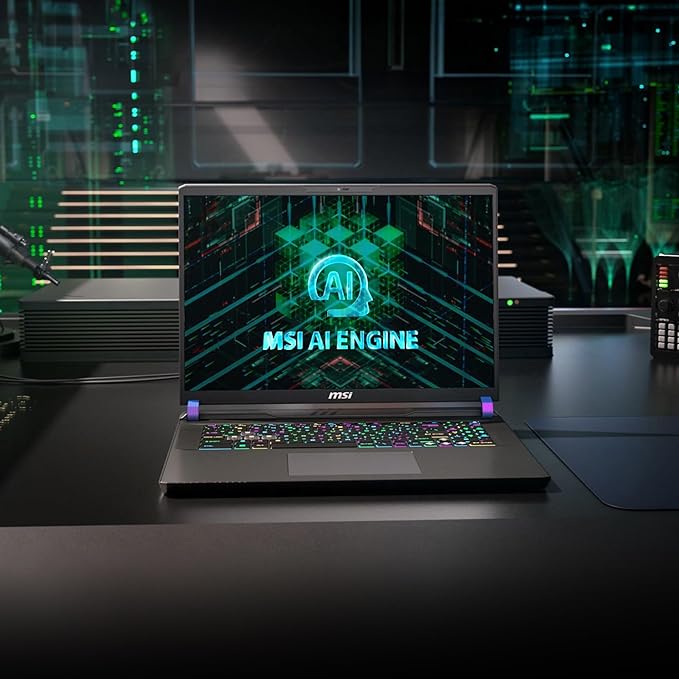 MSI Vector 16 HX Gaming Laptop Intel 14th Gen. i7-14700HX processor, RTX 4070-8GB, 32GB, 1TB SSD, 16.1" QHD+ 240Hz, A14VGG-279IN - Image 6