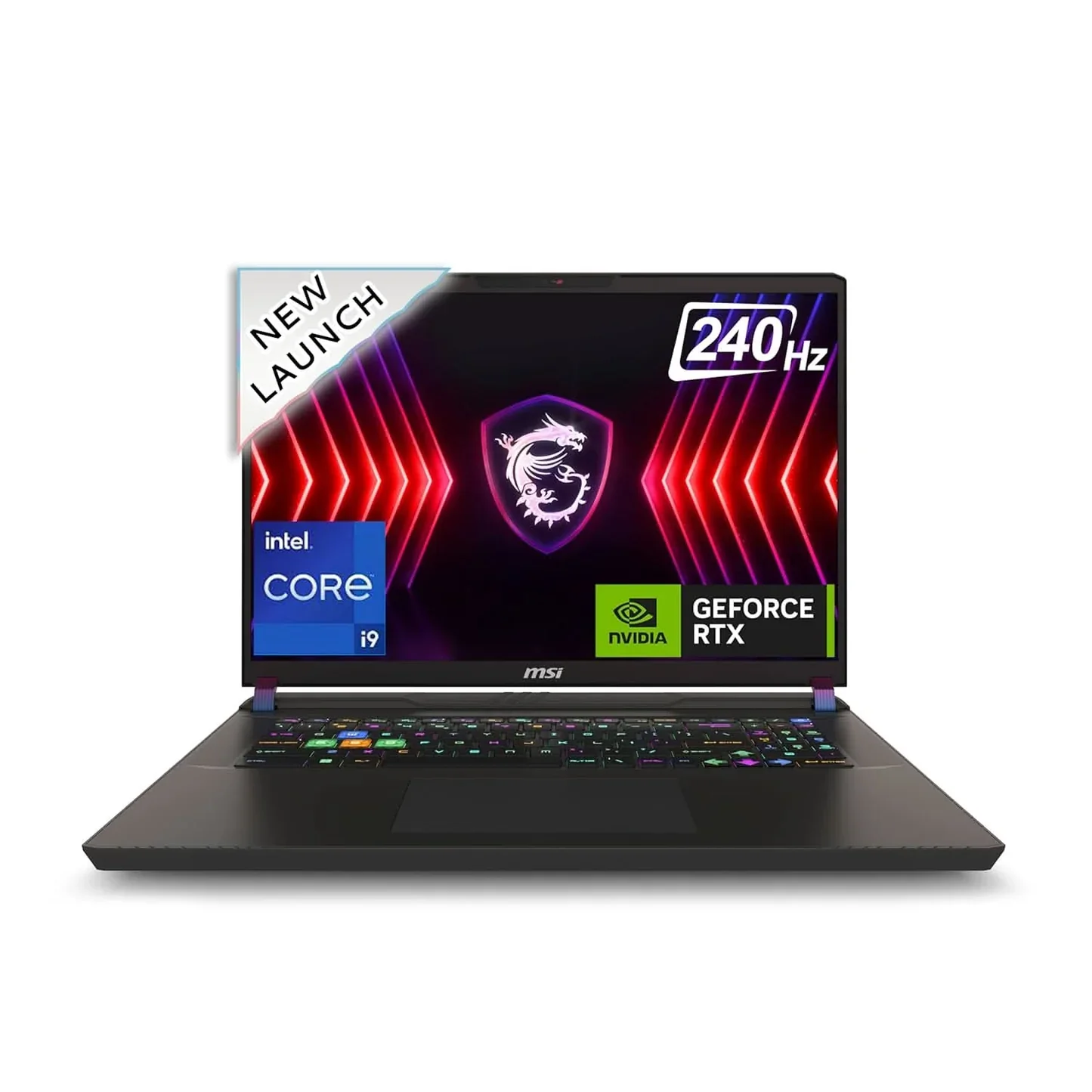 MSI Vector 17 HX Gaming Laptop Intel Core i9-14900HX Processor, NVIDIA GeForce RTX 4080, 16x2GB, 2TB SSD, 17" QHD+, 17 HX A14VHG-806IN