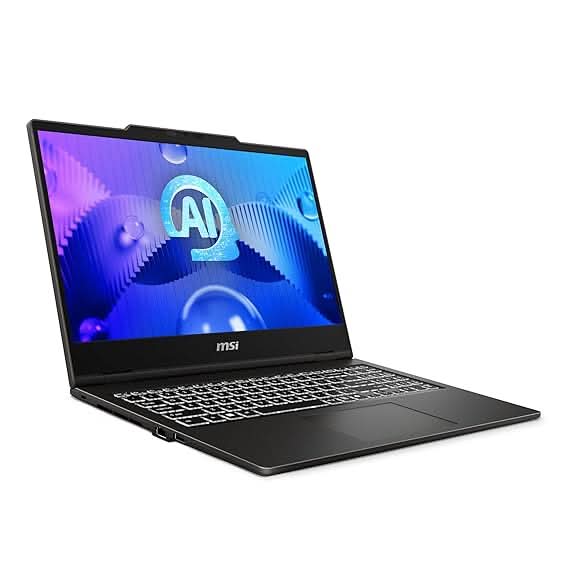 MSI Venture 15 AI Gaming Laptop Intel Core Ultra 5 processor 125H, Intel Arc Graphics, 8x2GB, 512GB SSD, 15.6" FHD, 15 AI A1MG-016IN - Image 2