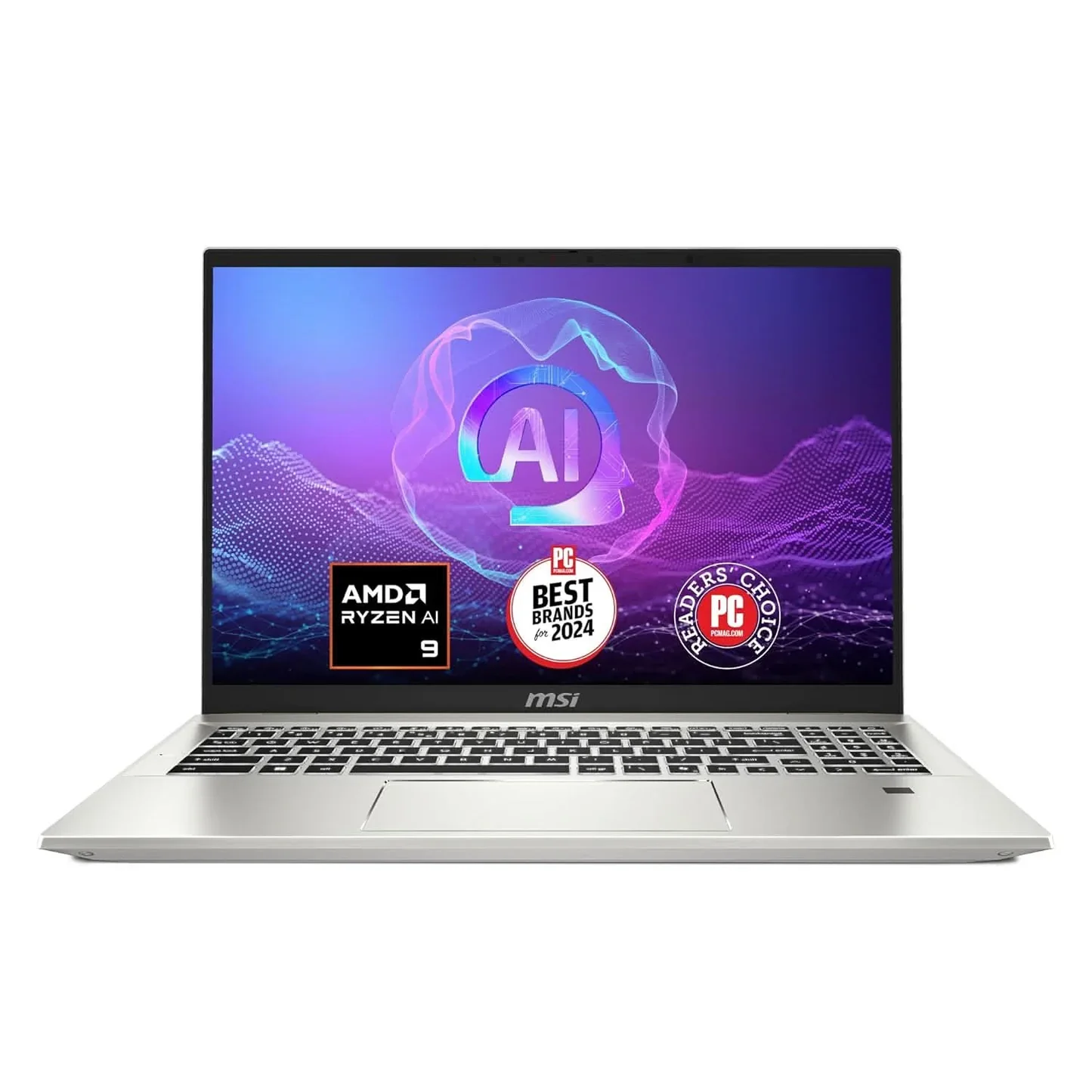 MSI Venture A16 AI+ Gaming Laptop Ryzen AI 7 350 processor, AMD Radeon Graphics, 8x2GB, 1TB SSD, 16" 2K OLED, A16 AI+ A3HMG-037IN