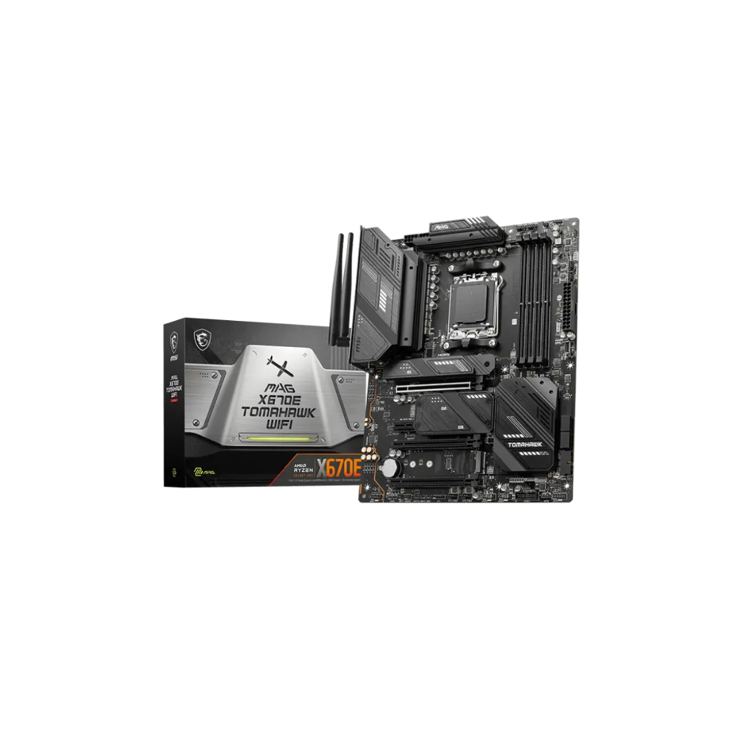 MSI X670 TOMAHAWK WIFI Motherboard - DDR5, PCIe 5.0, AMD AM5