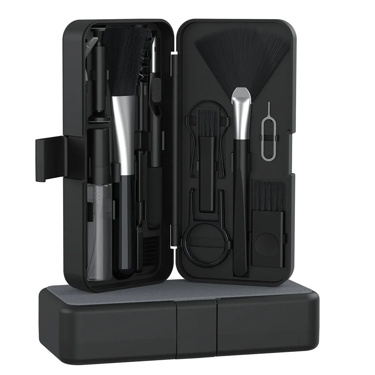 PORTRONICS Clean N Smart Gadget Cleaning Kit | Precise Cleaning | Refilleable Lotion | Wide Compatibility | Multifunctional - Image 2