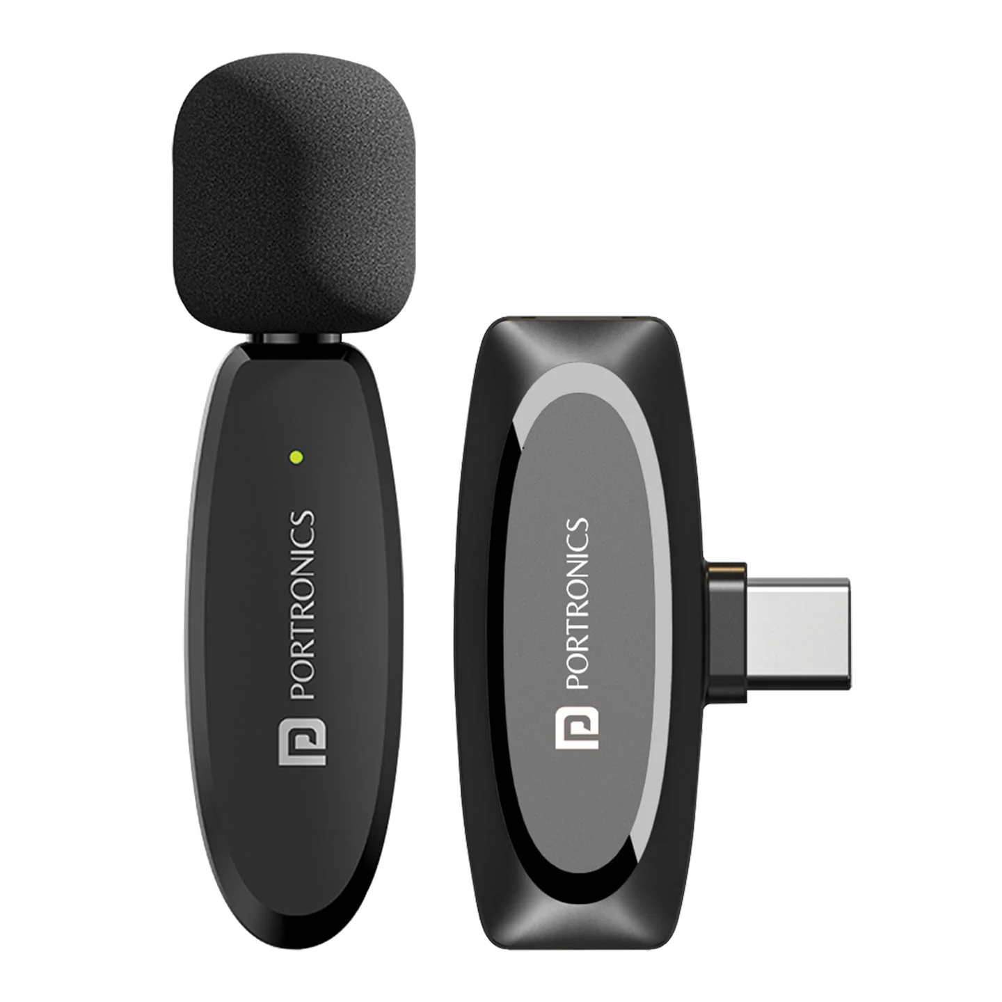 Portronics Dash 7 Type C Lapel Wireless Mic | Plug & Play | Noise Cancellation | Portable & Light - Image 9