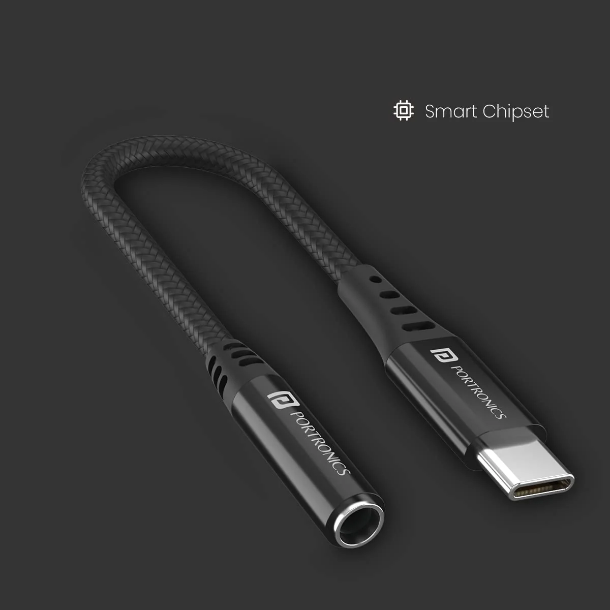 PORTRONICS I Konnect-C II Type-C to 3.5 Aux Connector - Image 4