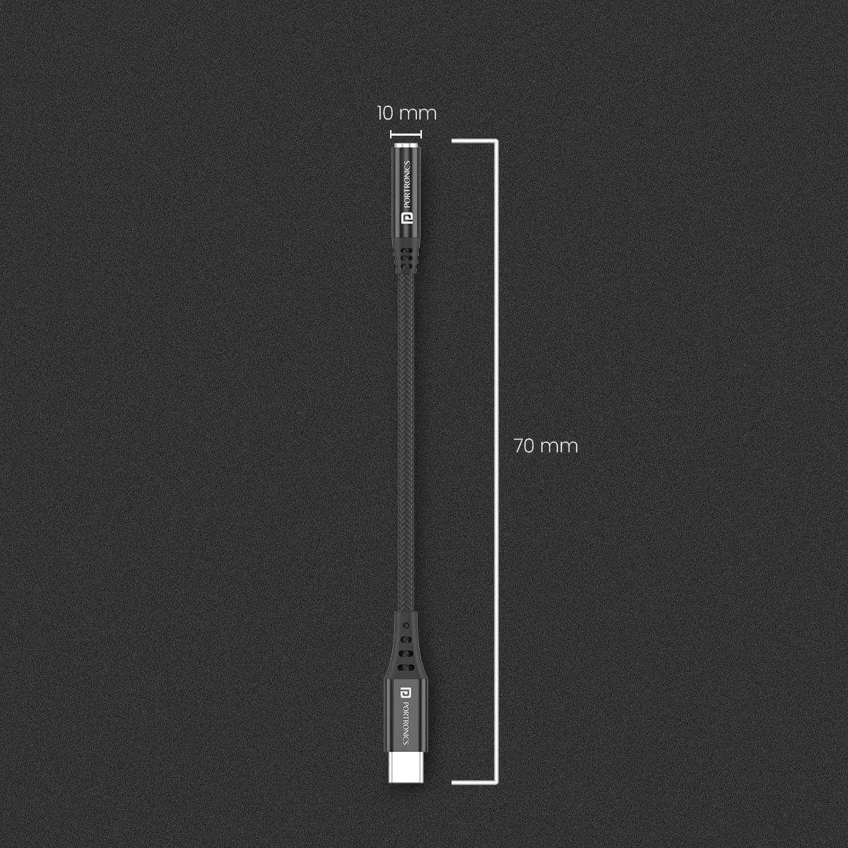 PORTRONICS I Konnect-C II Type-C to 3.5 Aux Connector - Image 6