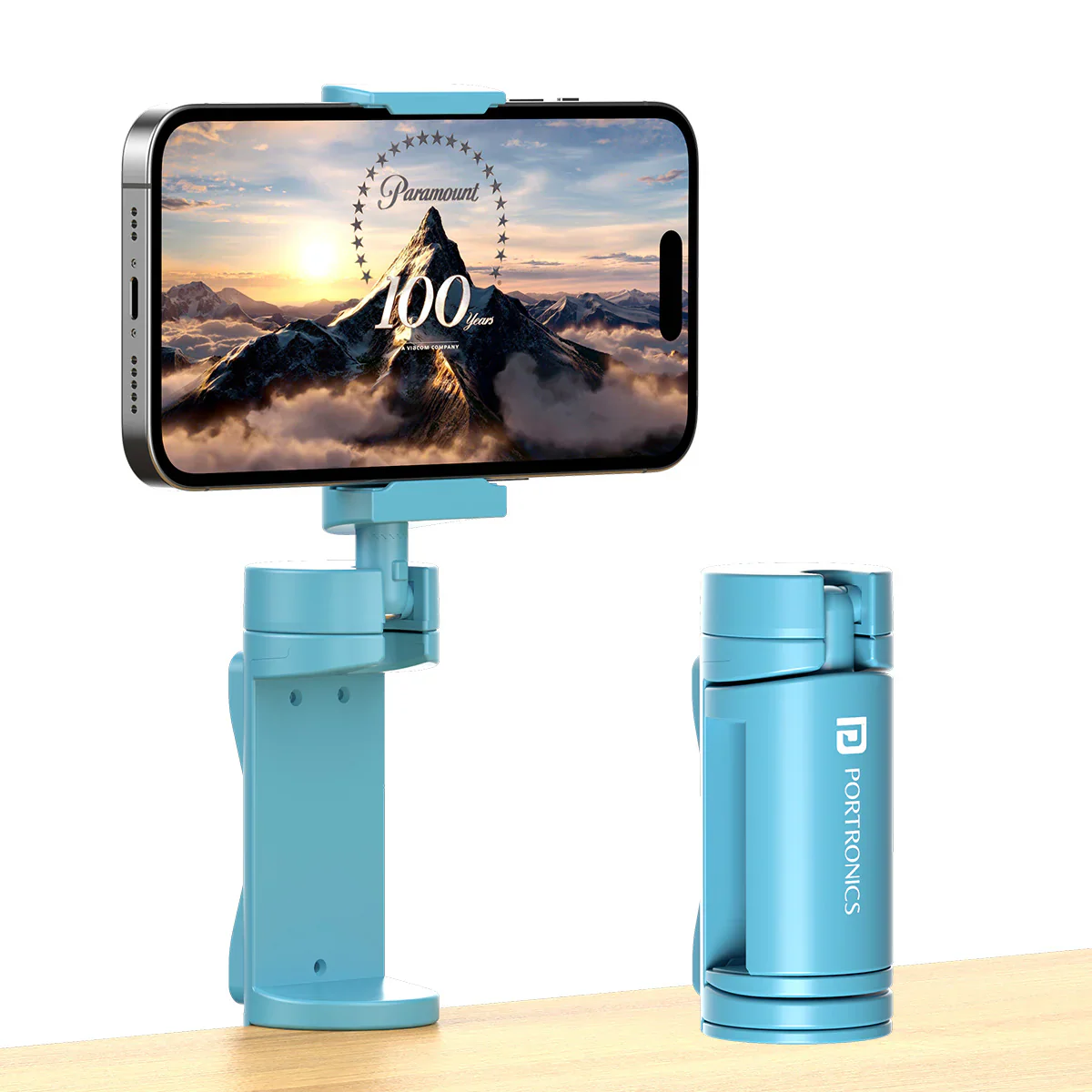 PORTRONICS Mobot Clip Desk Mobile Holder Clip | Clip Anywhere | Customizable Viewing Angles | Wide Compatibility | Exceptional Stability - Image 2