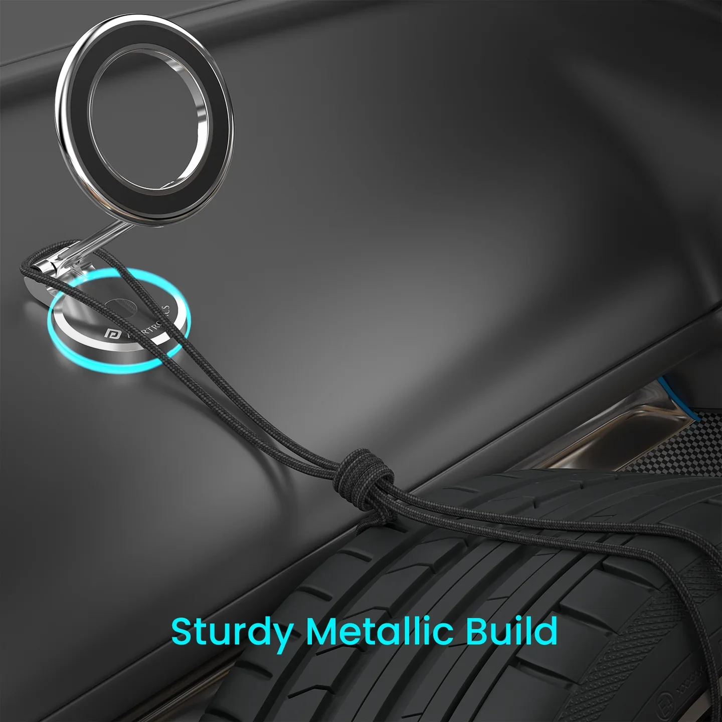 PORTRONICS Mogun 3 Premium 360 Rotation Magnetic Mobile Holder | Easy Installation | Uninterrupted Air Flow | Wide Compatibility | Strong Magnet - Image 8