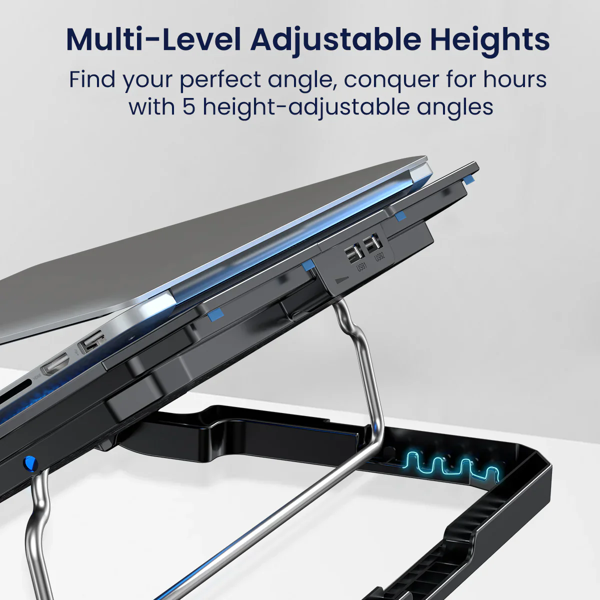 PORTRONICS My Buddy Air 2 Laptop Cooling Stand - Image 4