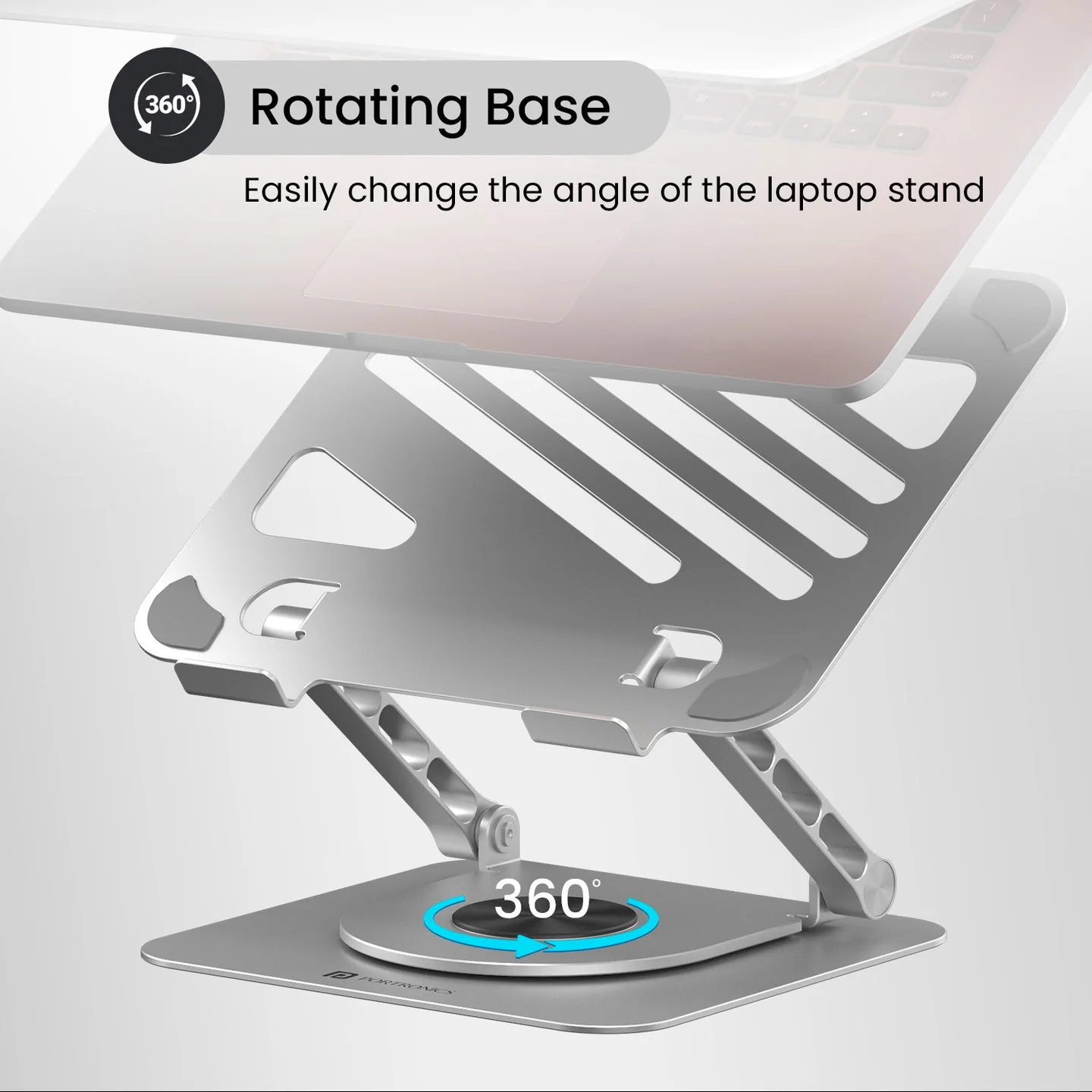 PORTRONICS My Buddy K3 Laptop Cooling Stand - Image 3