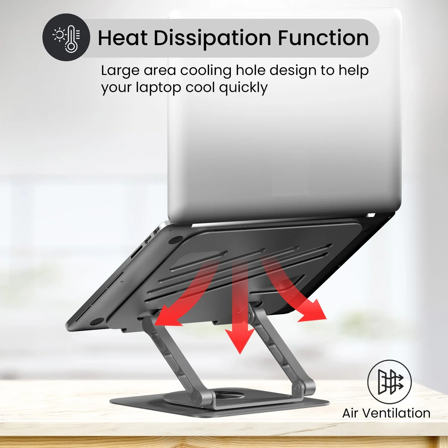 PORTRONICS My Buddy K3 Laptop Cooling Stand - Image 5