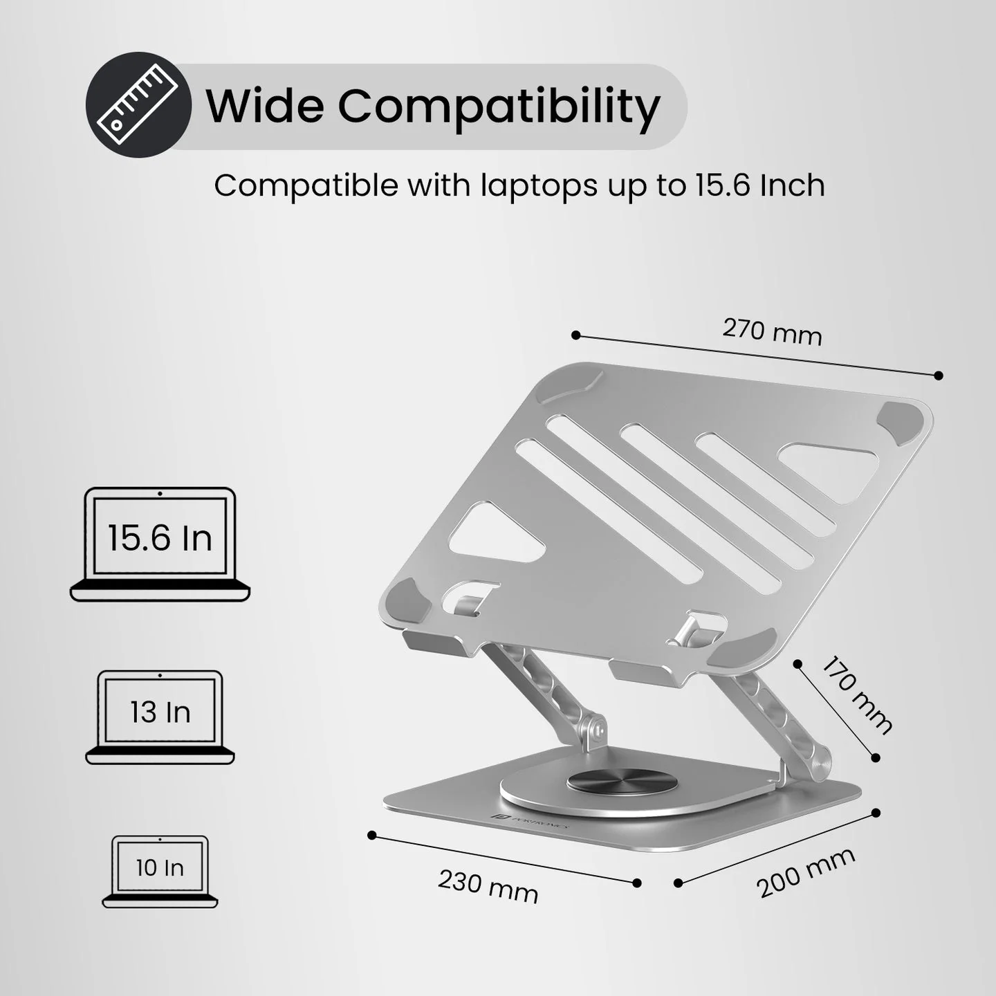 PORTRONICS My Buddy K3 Laptop Cooling Stand - Image 7