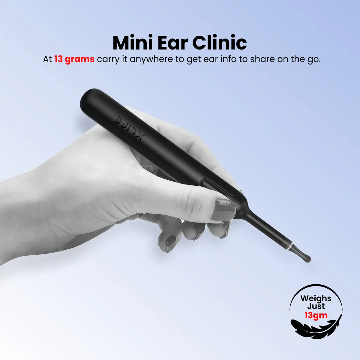 PORTRONICS Xlife Smart Wireless Ear Cleaning | Ultralight&Fine | 1080p Camera | 3.5mm Lens | 30 Min. Playtime - Image 8