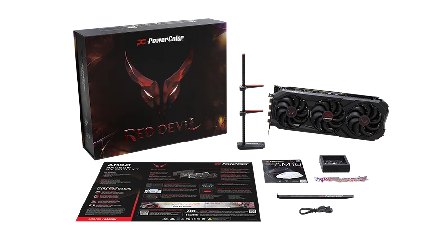 PowerColor Red Devil AMD Radeon RX 9070 XT 16GB GDDR6 Limited Edition Graphics Card - Image 8