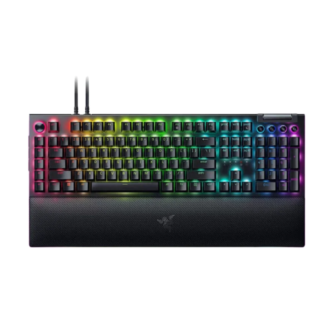 Razer Black Widow V4 Pro Mechanical Gaming Keyboard (Green Switches)