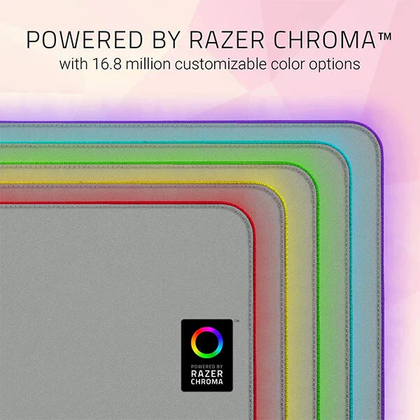 Razer Goliathus Extended Chroma - Soft Gaming Mouse Mat Quartz - Image 2