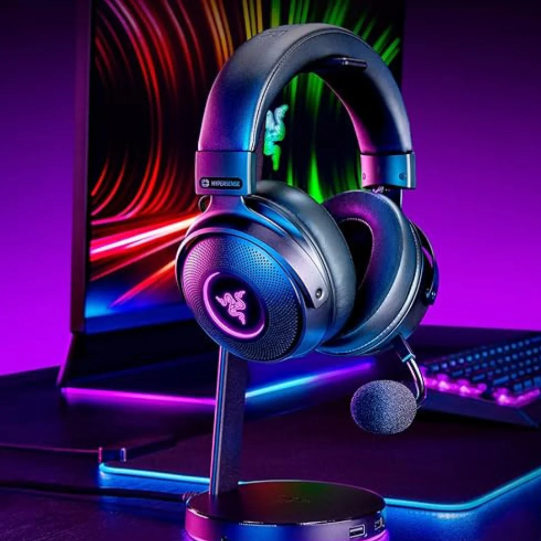 Razer Kraken V3 Pro RGB Gaming Headset (Black) - Image 3