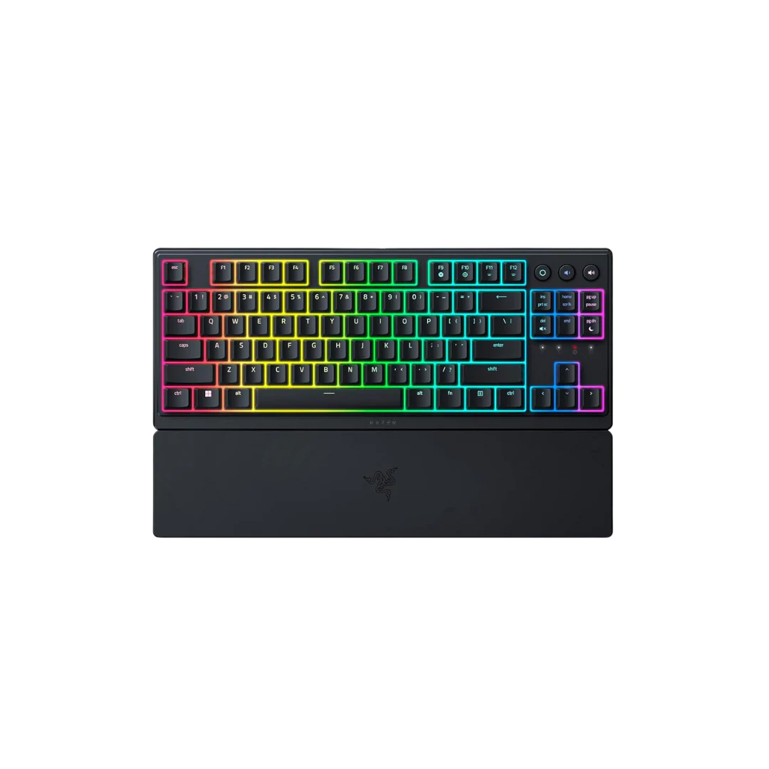 Razer Ornata V3 Tenkeyless Gaming Keyboard - Mecha-Membrane Switches, Razer Chroma RGB, Tactile, Spill-Resistant