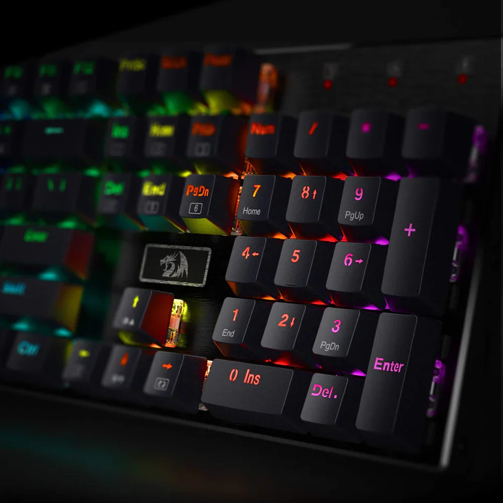 Redragon Devarajas K556 - 104 Keys Wired Mechanical Keyboard (Brown Switch) - Image 10