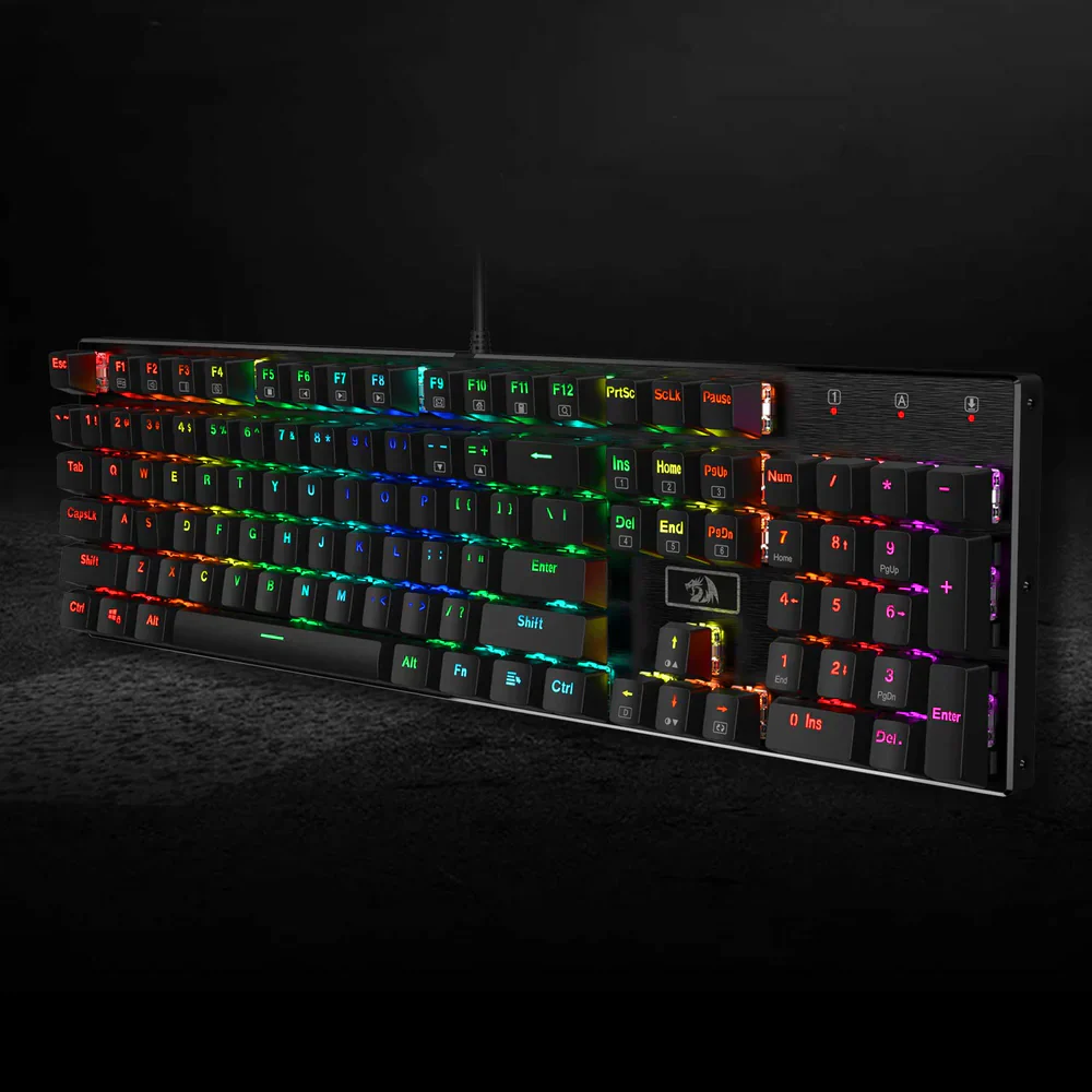 Redragon Devarajas K556 - 104 Keys Wired Mechanical Keyboard (Brown Switch) - Image 12