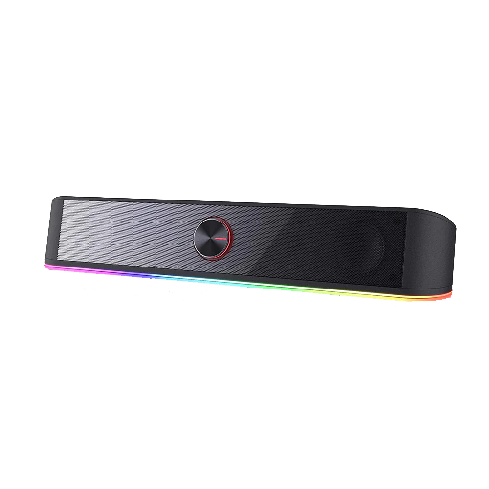 Redragon GS560 Adiemus RGB Desktop USB Wired Soundbar (Black)