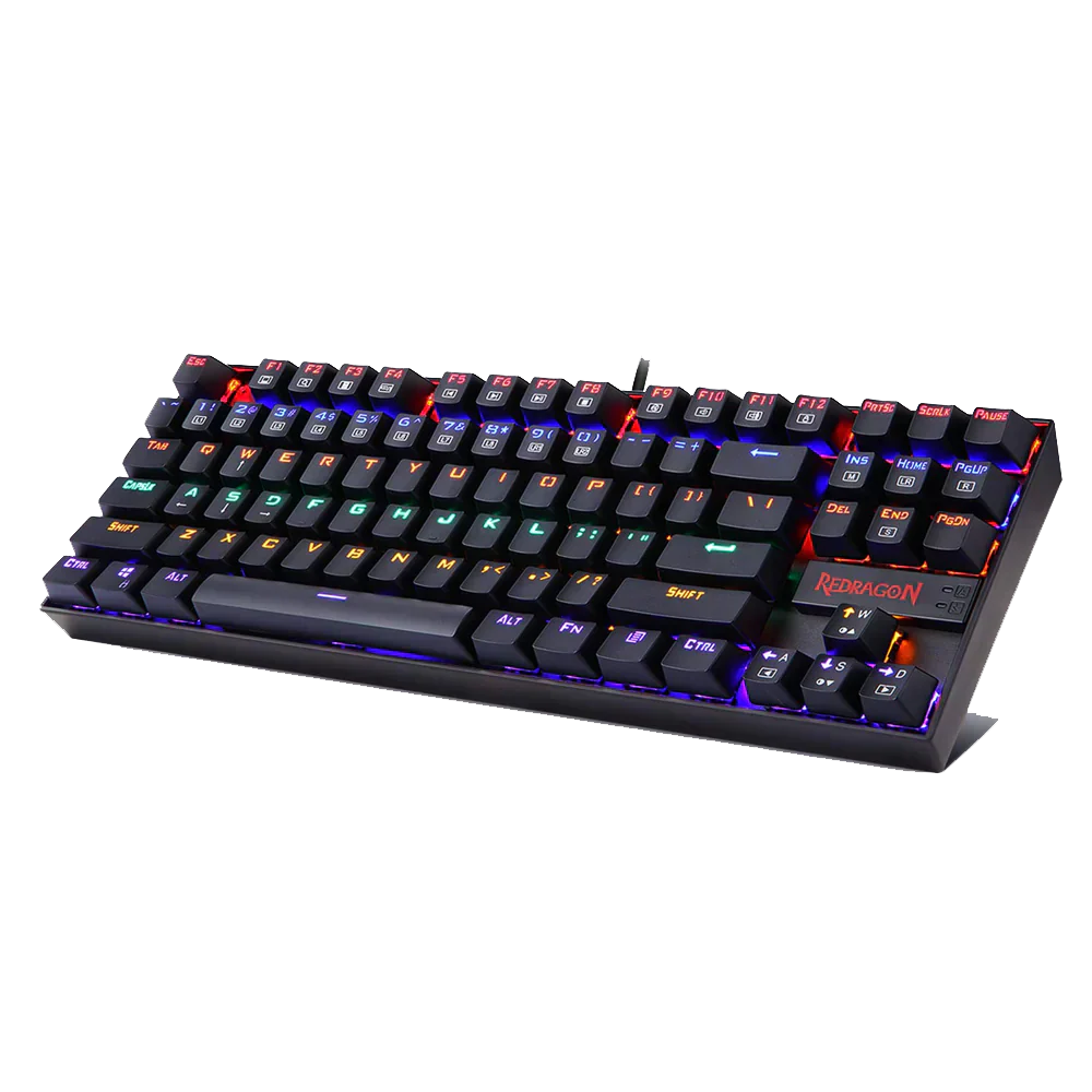 Redragon KUMARA K552 - TKL WIRED MECHNICAL KEYBAORD RAINBOW (Red Switch) - Image 2