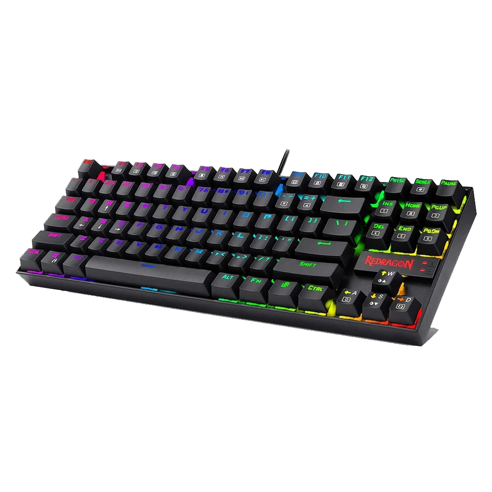 Redragon KUMARA K552 - TKL WIRED MECHNICAL KEYBAORD RGB BLACK (Blue Switch) - Image 4