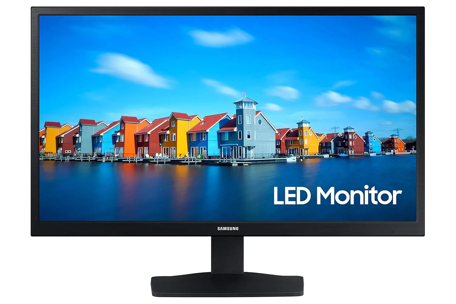 Samsung 22-inch(54.48cm) LED 1920 x 1080 Pixels FHD Flat Monitor, VA, 60 Hz, Wide View Angle, HDMI, D-sub Ports, Flicker Free, (LS22A334NHWXXL, Black) - Image 10