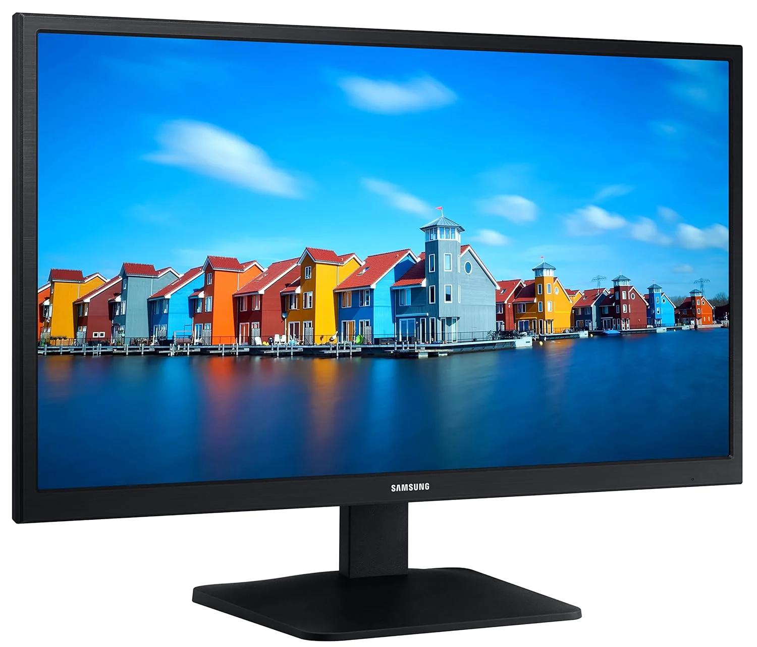 Samsung 22-inch(54.48cm) LED 1920 x 1080 Pixels FHD Flat Monitor, VA, 60 Hz, Wide View Angle, HDMI, D-sub Ports, Flicker Free, (LS22A334NHWXXL, Black) - Image 12
