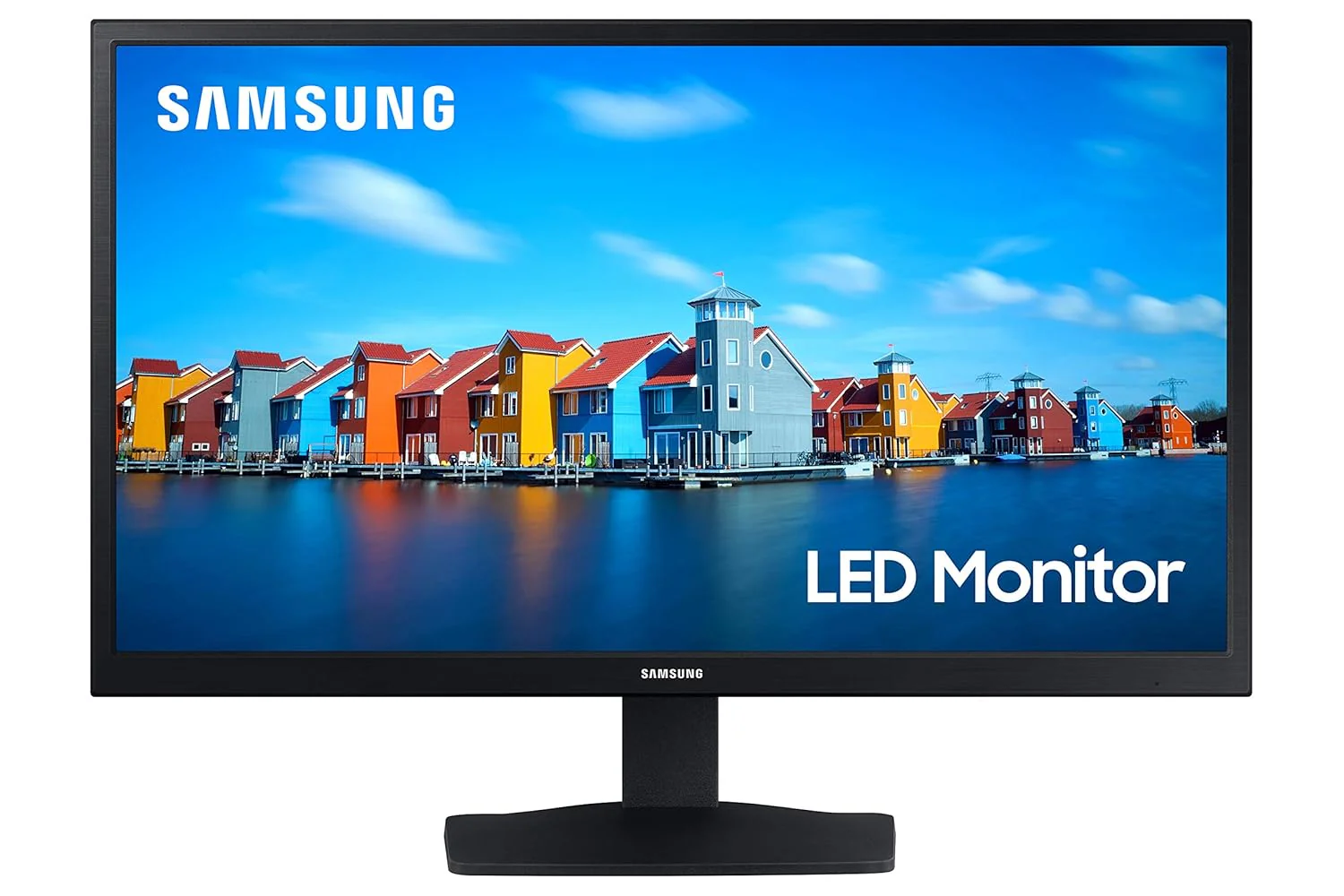 Samsung 22-inch(54.48cm) LED 1920 x 1080 Pixels FHD Flat Monitor, VA, 60 Hz, Wide View Angle, HDMI, D-sub Ports, Flicker Free, (LS22A334NHWXXL, Black) - Image 18