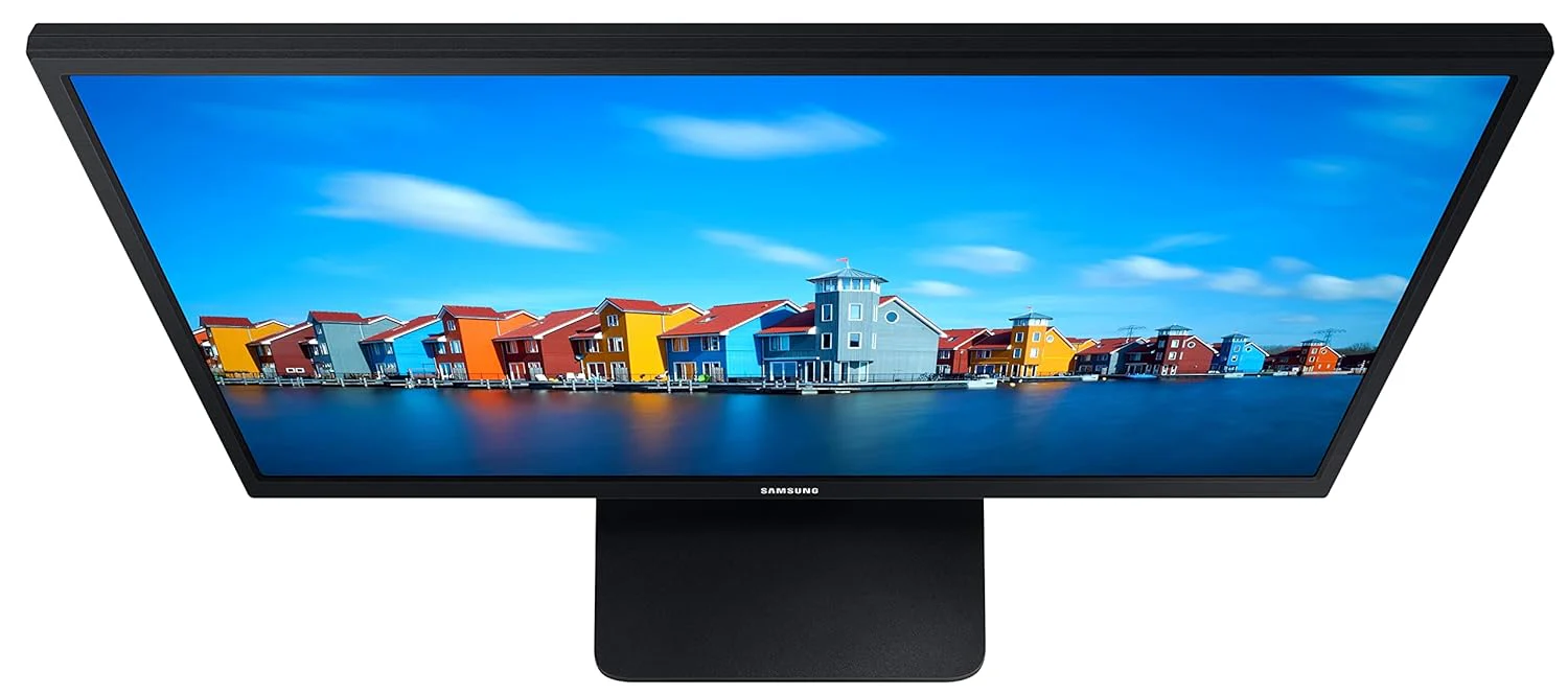 Samsung 22-inch(54.48cm) LED 1920 x 1080 Pixels FHD Flat Monitor, VA, 60 Hz, Wide View Angle, HDMI, D-sub Ports, Flicker Free, (LS22A334NHWXXL, Black) - Image 4