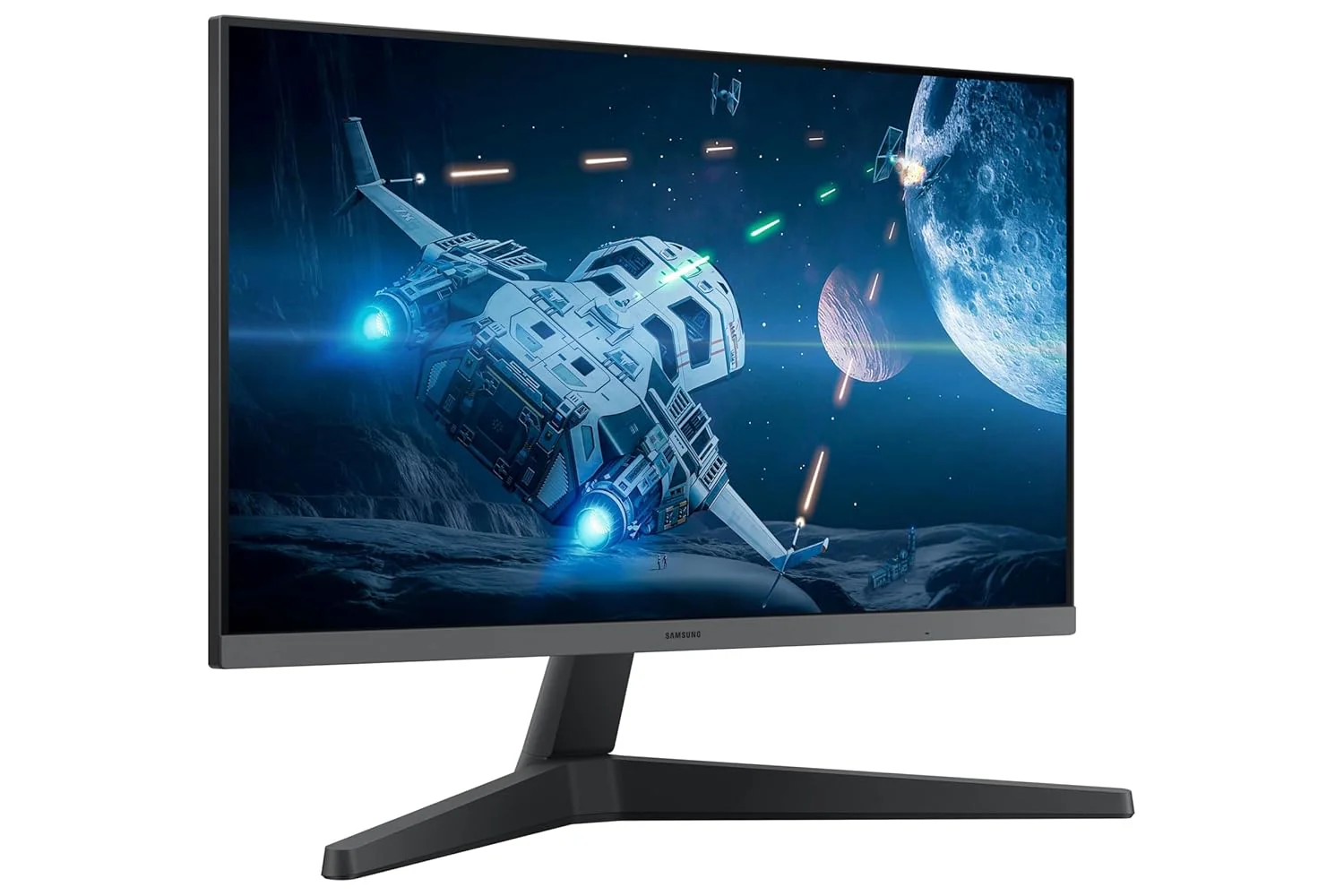 Samsung 24-inch (60.46cm) FHD, IPS, 100 Hz, 1920 x 1080 Flat Monitor, Bezel Less Design, AMD FreeSync, Flicker Free, HDMI, Display Port (LS24C330GAWXXL, Black) - Image 17