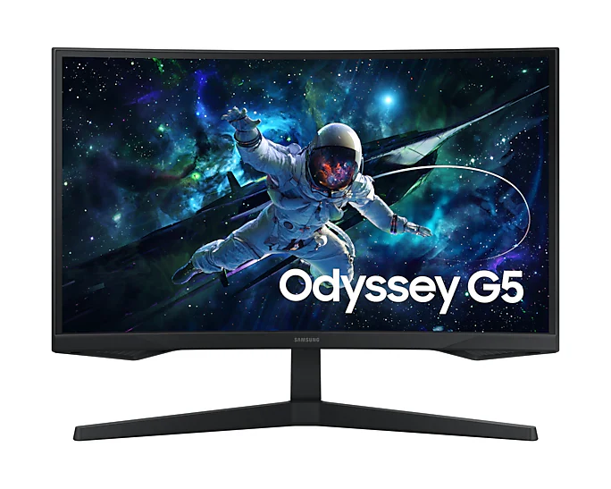 Samsung 68.5 cm (27) Odyssey G5 QHD Curved Gaming Monitor with 165Hz refresh rate