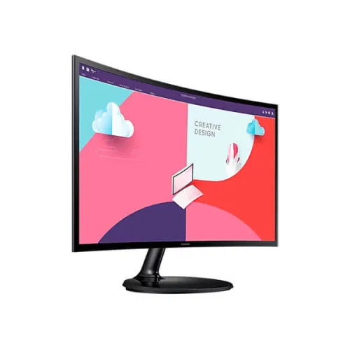 Samsung LS24C366EAWXXL 24" FHD VGA/HDMI/75HZ Curved Monitor - Image 2