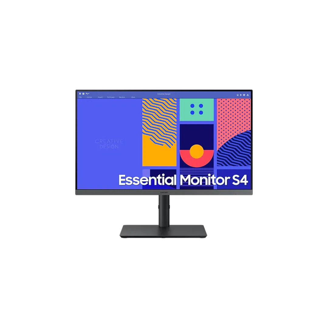 Samsung LS24C430 - IPS HDMI DP VGA, 100Hz, SRGB-99%, USB Hub x4, Height Adjustment