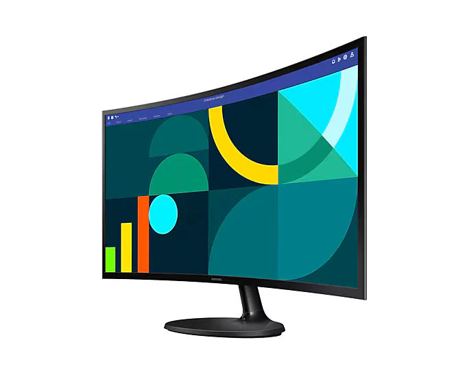 Samsung LS24D368 24" FHD VGA/HDMI/100hz/Curved Monitor - Image 2