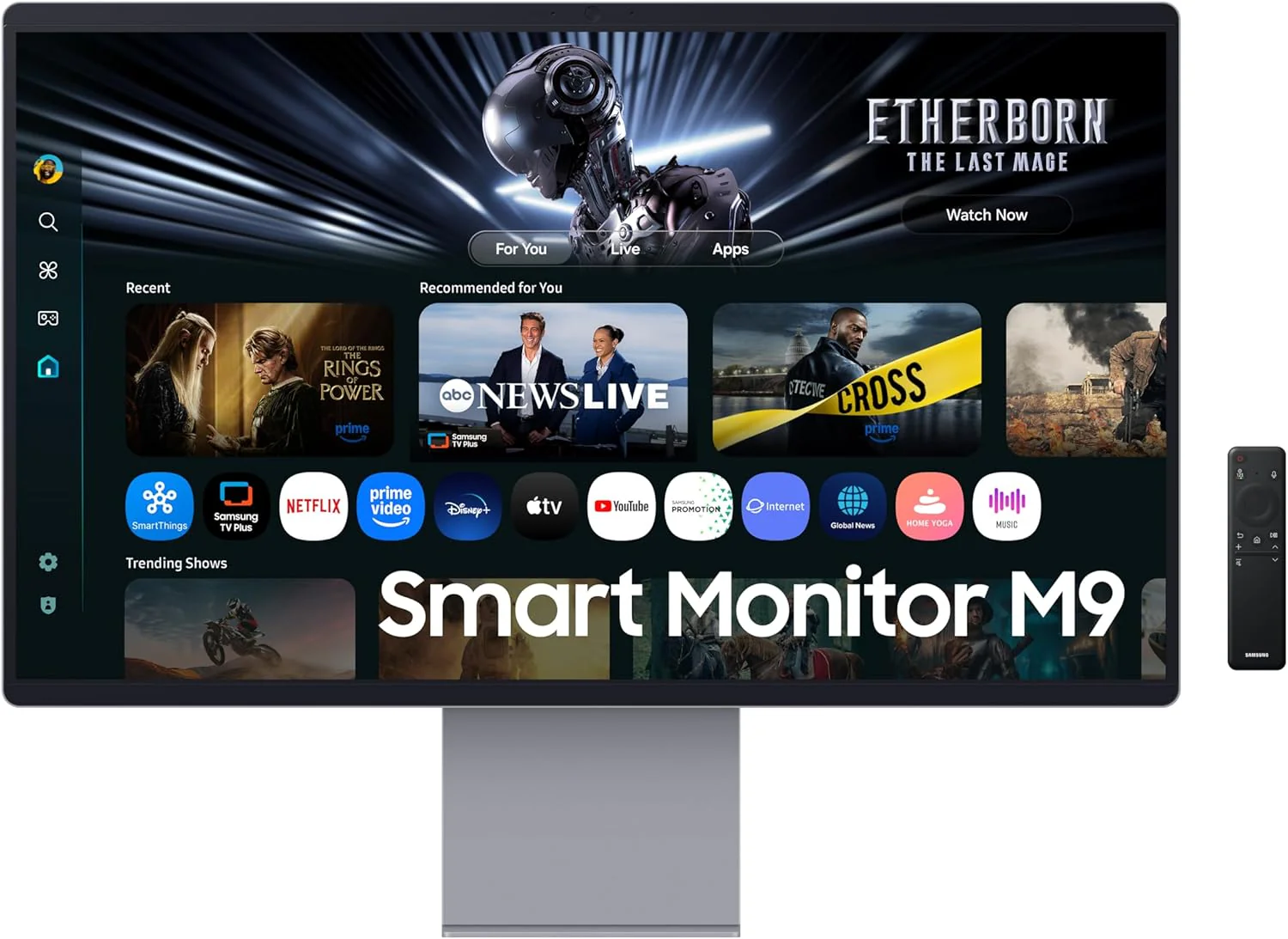 Samsung LS32FM900 32" 4K QD-OLED/165Hz/Silver Flat Gaming Monitor