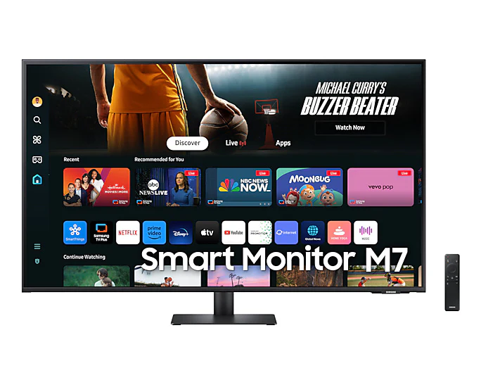 Samsung LS43DM702 43" HDMI-2/USB-3/WiFi/Bluetooth/Black Monitor - Image 2