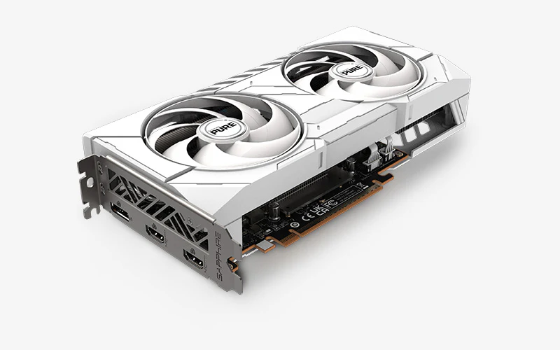 SAPPHIRE PURE AMD Radeon RX 9060 XT Graphics Card - Image 2