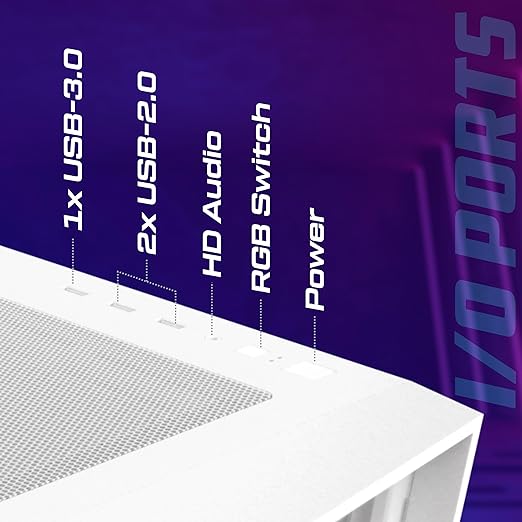 TAG Gamerz Andromeda Mid-Tower Gaming PC Case - Image 12