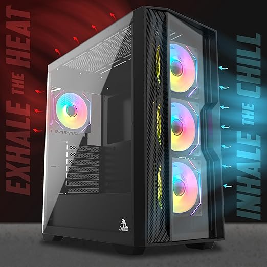 TAG Gamerz Andromeda Mid-Tower Gaming PC Case - Image 3