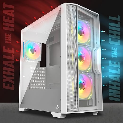 TAG Gamerz Andromeda Mid-Tower Gaming PC Case - Image 9