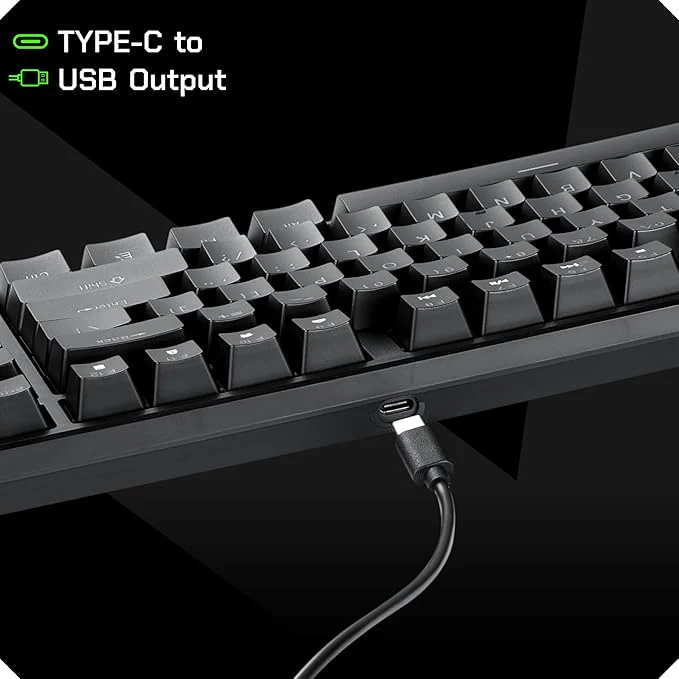 TAG Gamerz Illume 2.0 Mechanical Gaming Keyboard (Black) - Image 4