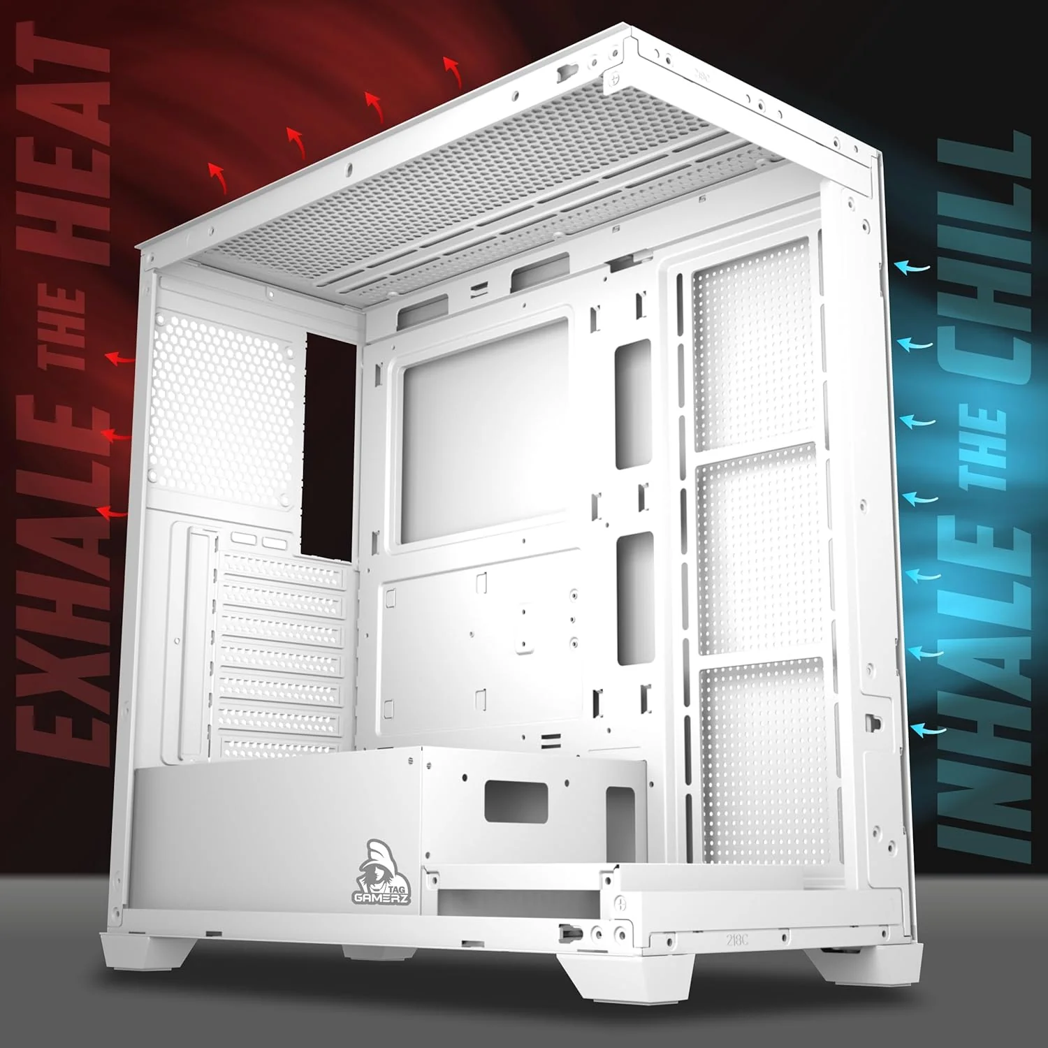 TAG Gamerz Luminor Mid-Tower Gaming PC Case - Image 3