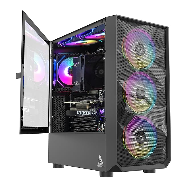 TAG Gamerz Pulser Mid-Tower Gaming PC Case