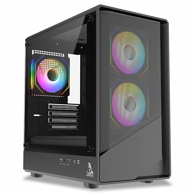 TAG Gamerz Starlight Mid-Tower Gaming PC Case