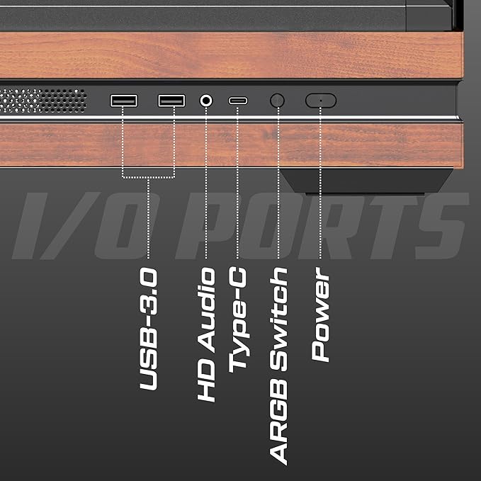 TAG Gamerz Stellar Prime Mid-Tower Gaming PC Case - Image 4