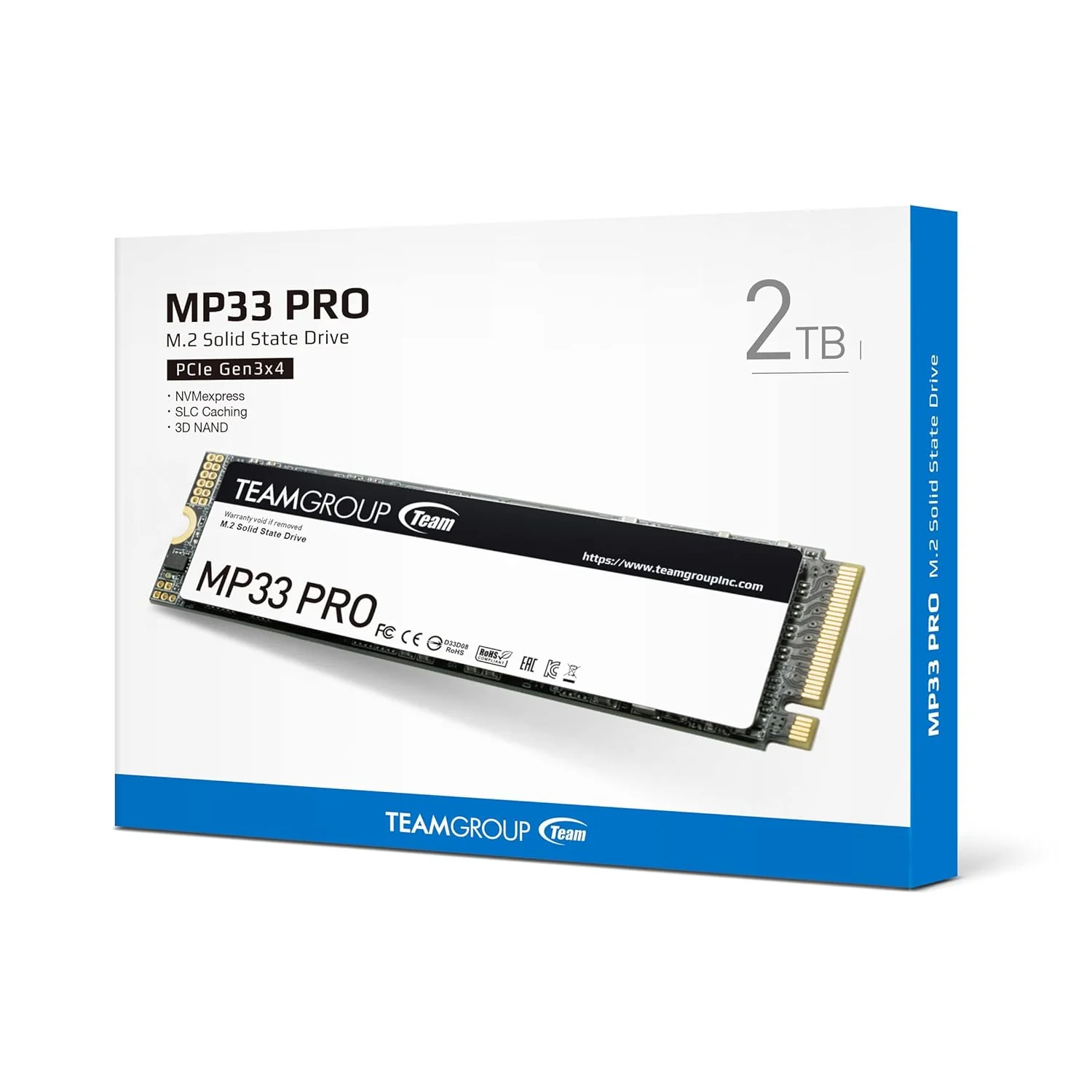 TEAMGROUP MP33 Pro M.2 NVMe 2TB Internal SSD - Image 3